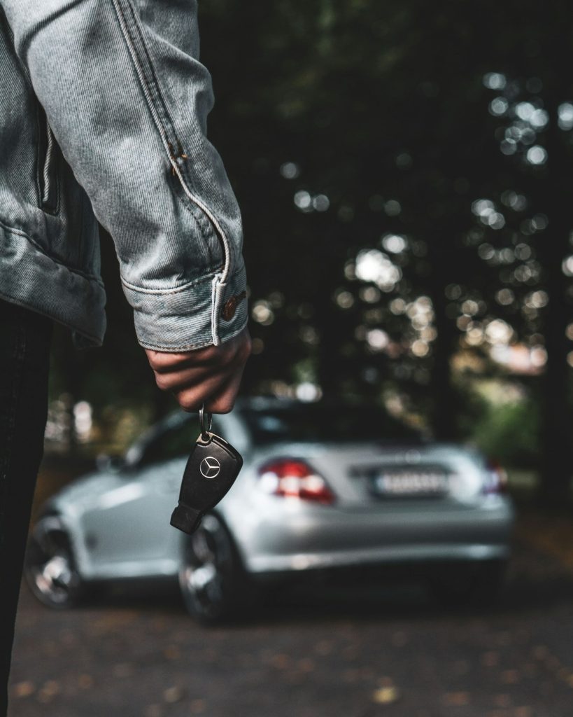 Trade appraisal — keys and car